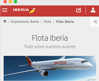 IBERIA Website
